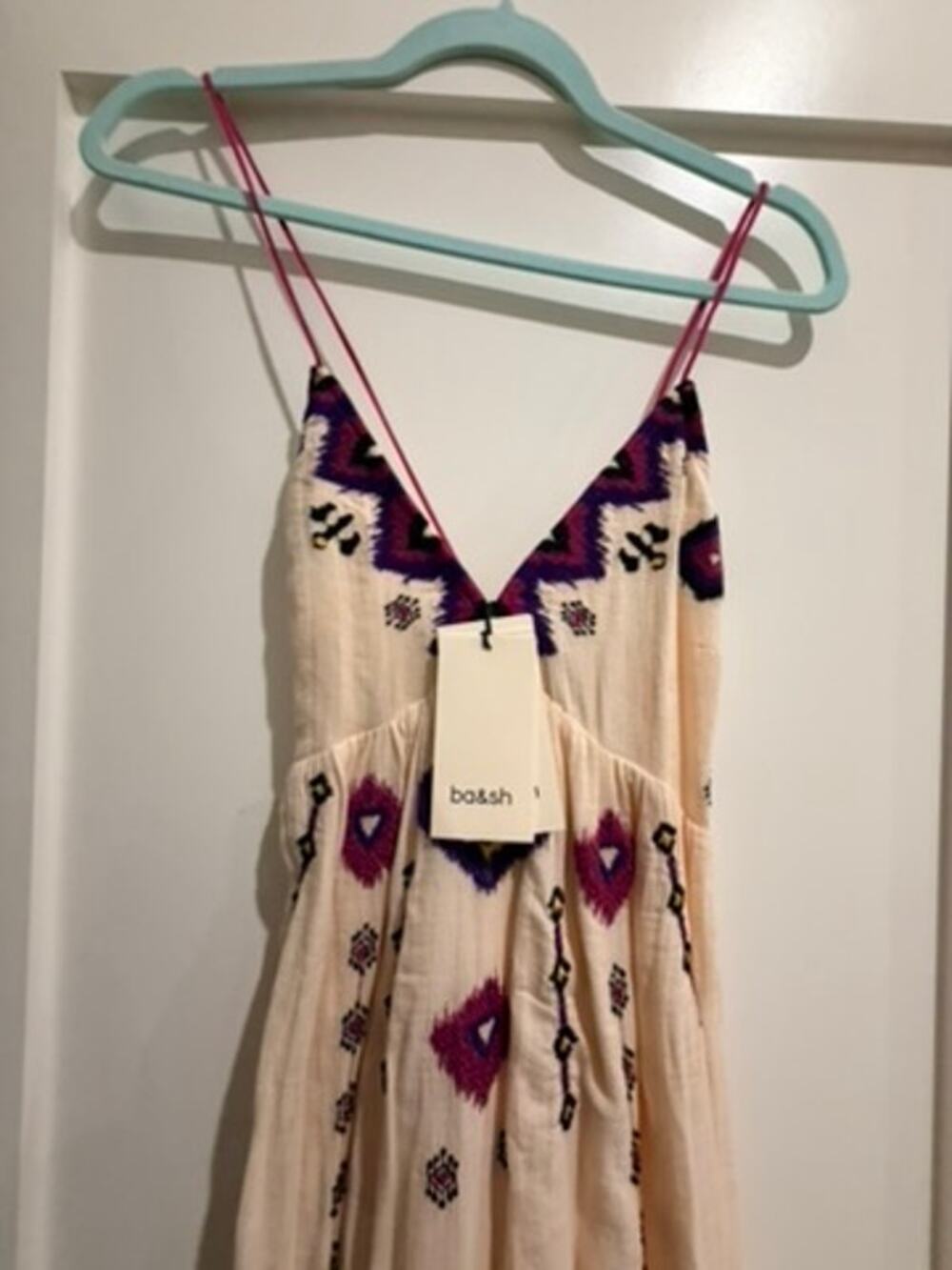 Ba&sh Poeme Cotton Maxi Dress - Size 0 / XS - BNWT